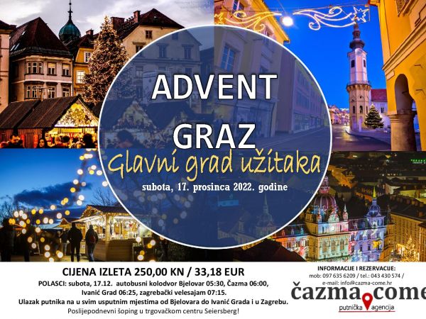 Advent u Grazu - glavnom gradu užitaka